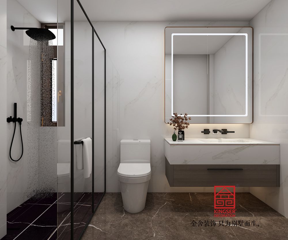 大者別墅350平米裝修-簡美風格-衛生間