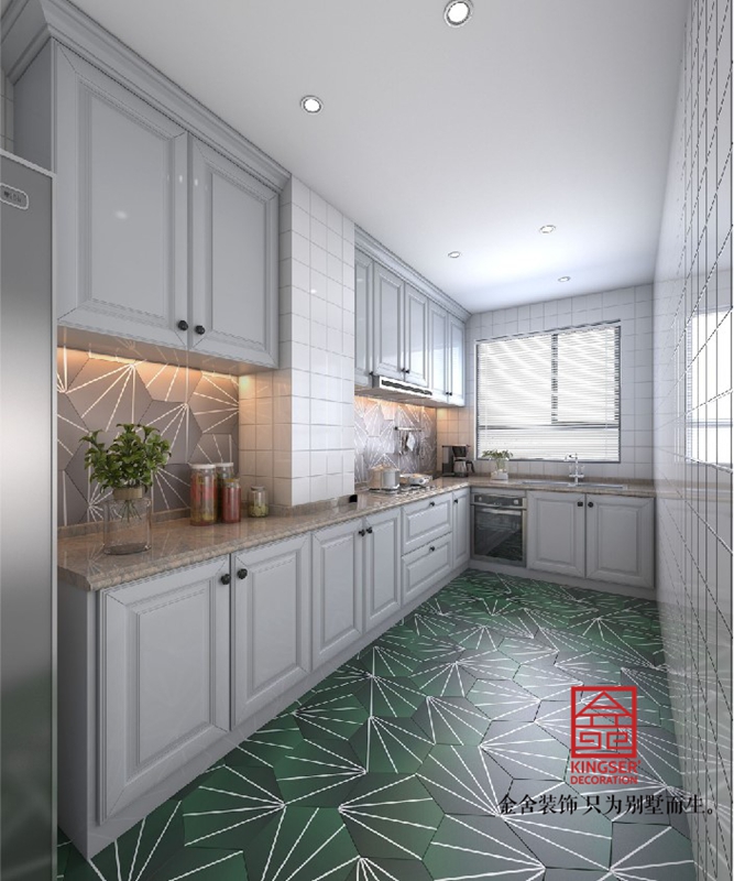 阿爾卡迪亞榮逸院子119平 輕奢風格案例