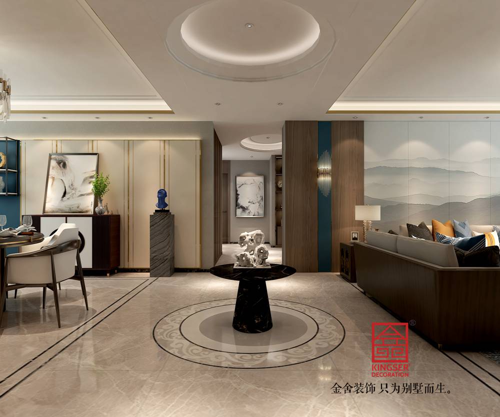 西美五洲260平米現代風格裝修-玄關