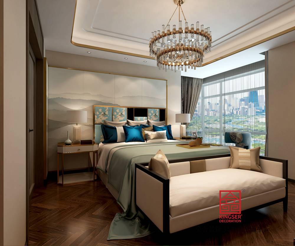 西美五洲260平米現代風格裝修-臥室