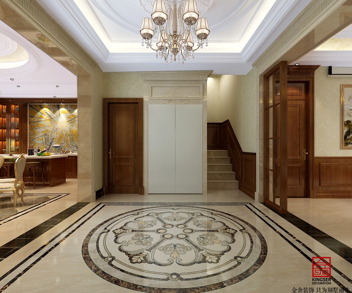 江南新城416平歐式風格案例欣賞