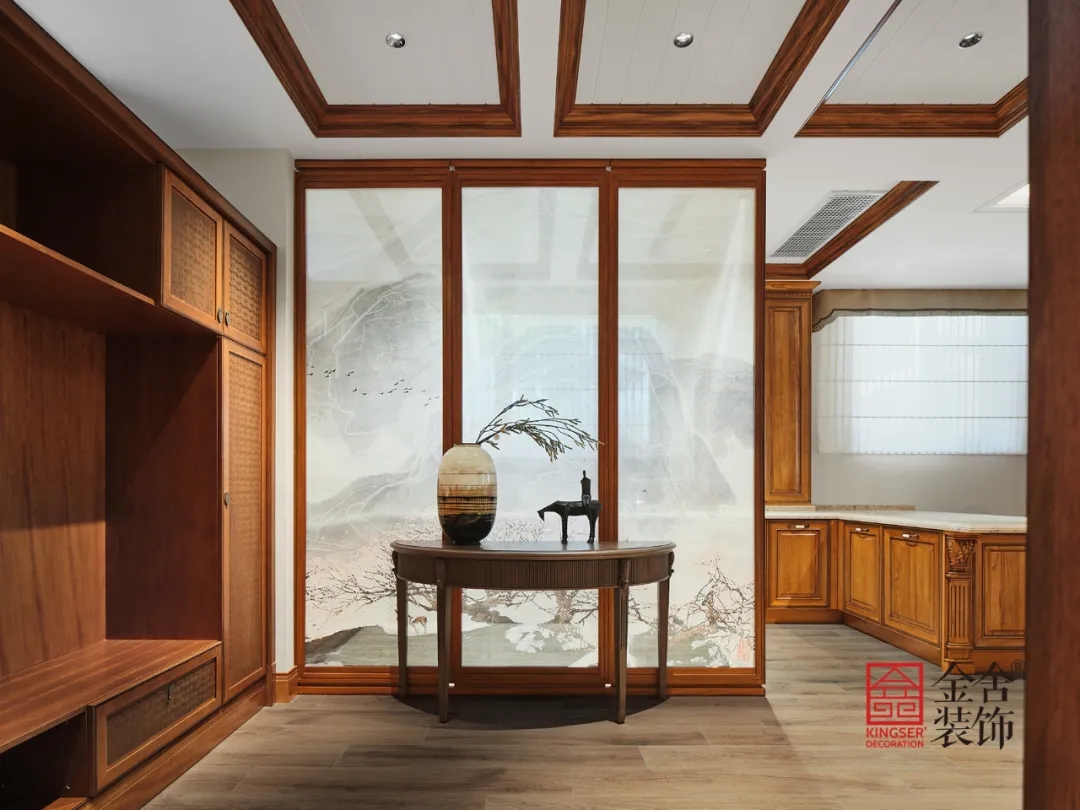 蓮花庭院600平米別墅中式風格裝修-茶室