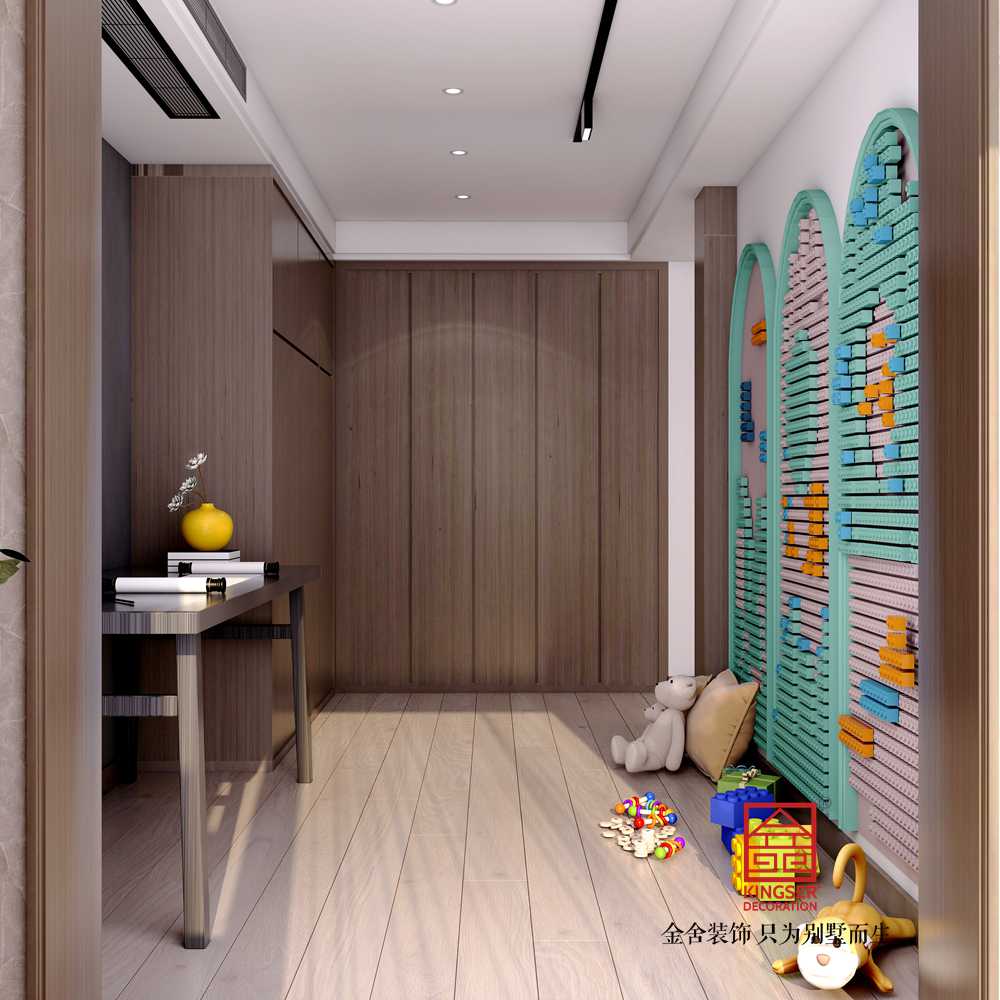 融創中心217平米現代極簡風格裝修-休閑室