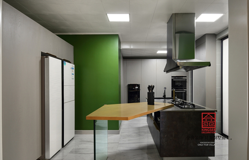 天山九峯210㎡當代風格裝修實景圖