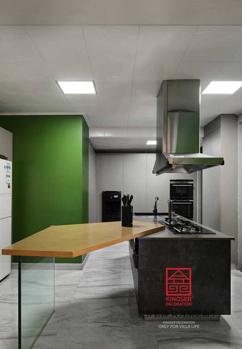 天山九峯210㎡當代風格裝修實景圖