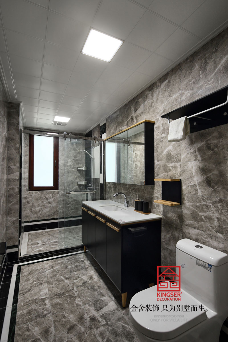 天山九峯210㎡當代風格裝修實景圖