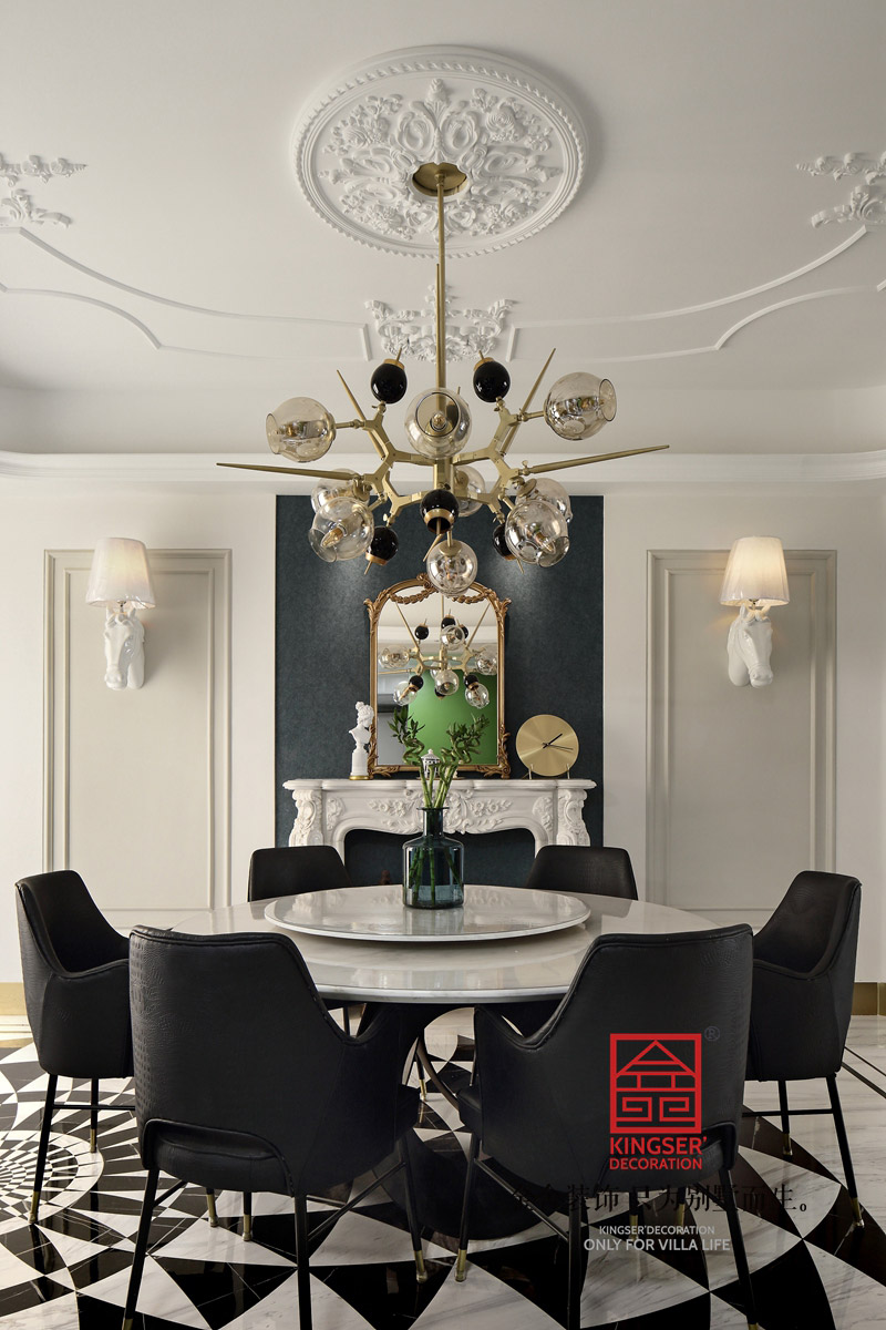 天山九峯210㎡當代風格裝修實景圖