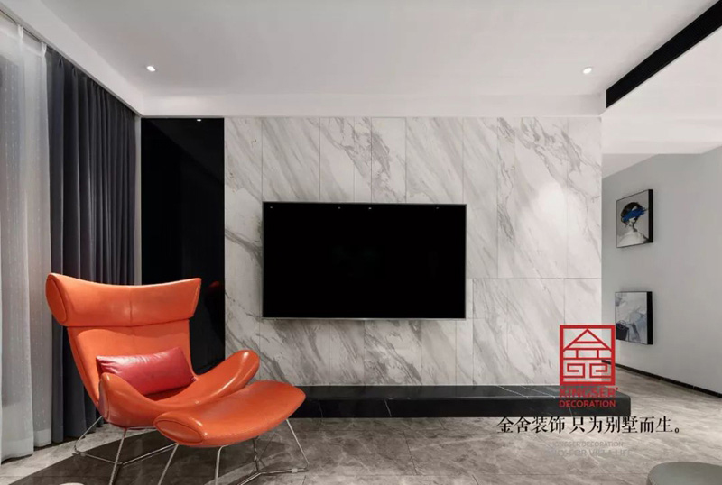 天山九峯175㎡裝修北歐風格實景圖