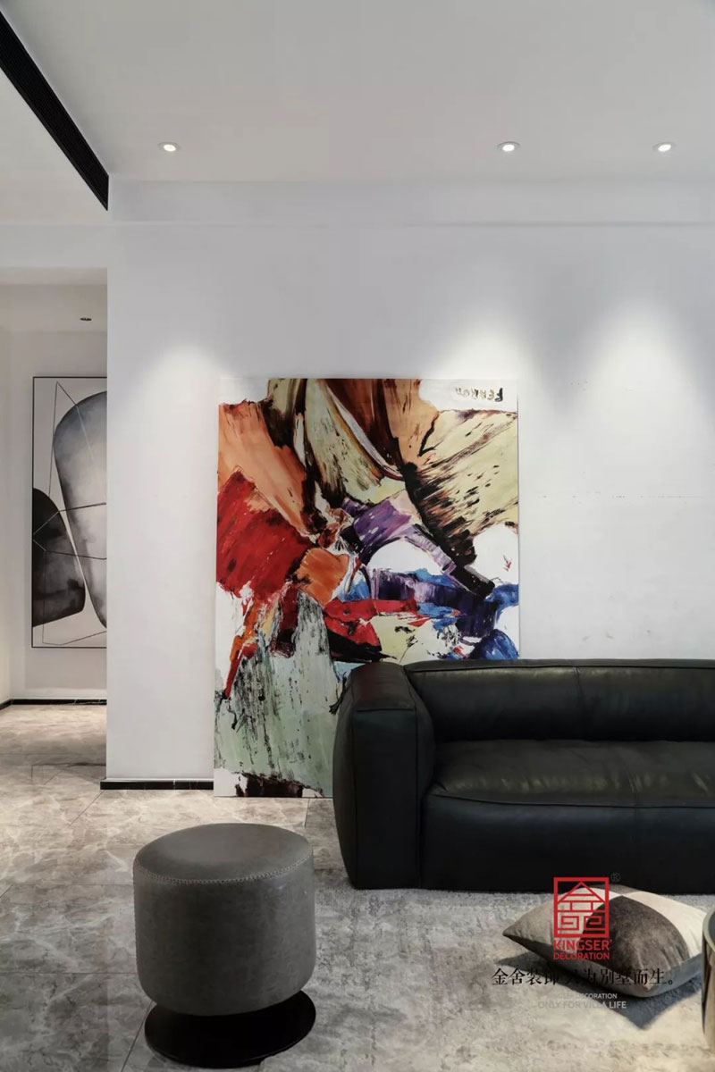 ?天山九峯175㎡裝修北歐風格實景圖