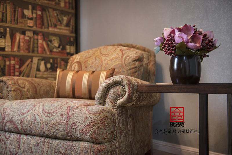 天山九峯210㎡美式風格裝修實景圖