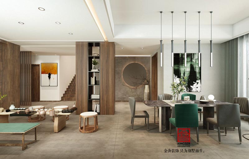 紅山壹號院280現代風格裝修效果圖