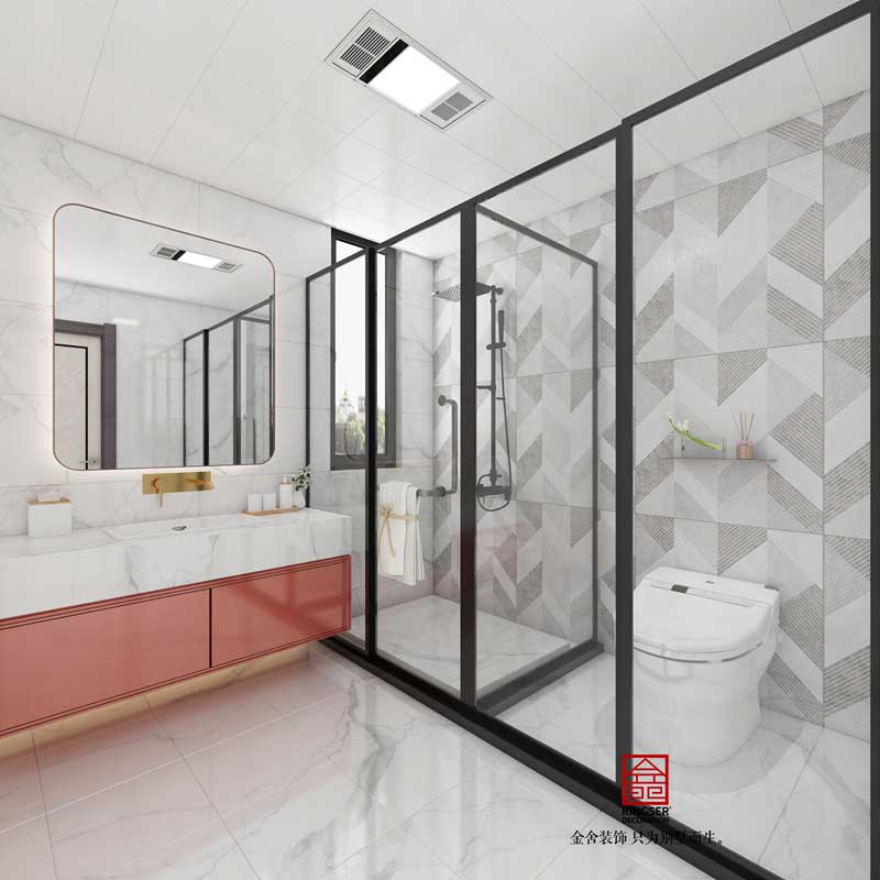 上東壹號214平米輕奢風格裝修效果圖