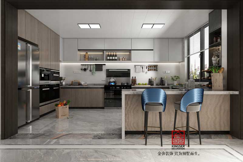 上東壹號214平米輕奢風格裝修效果圖