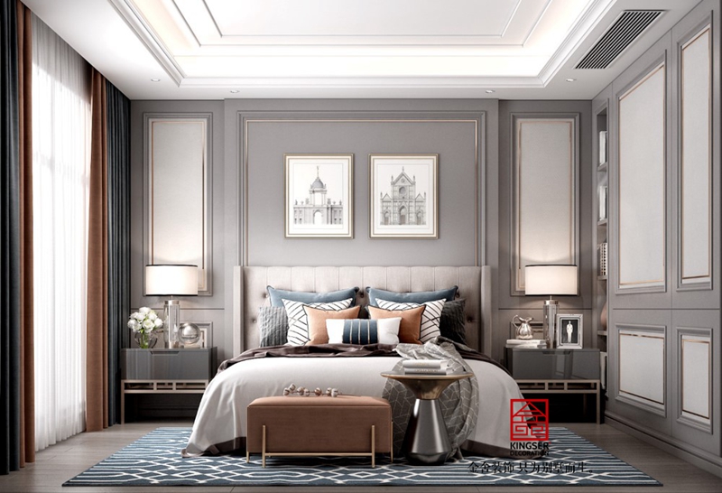 榮盛和府198平美式風格研發效果圖