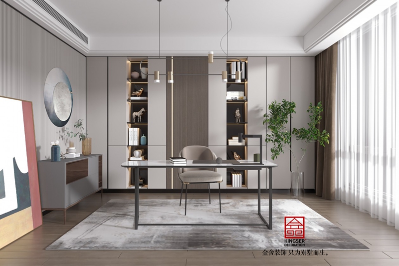 榮盛和府198平美式風格研發效果圖