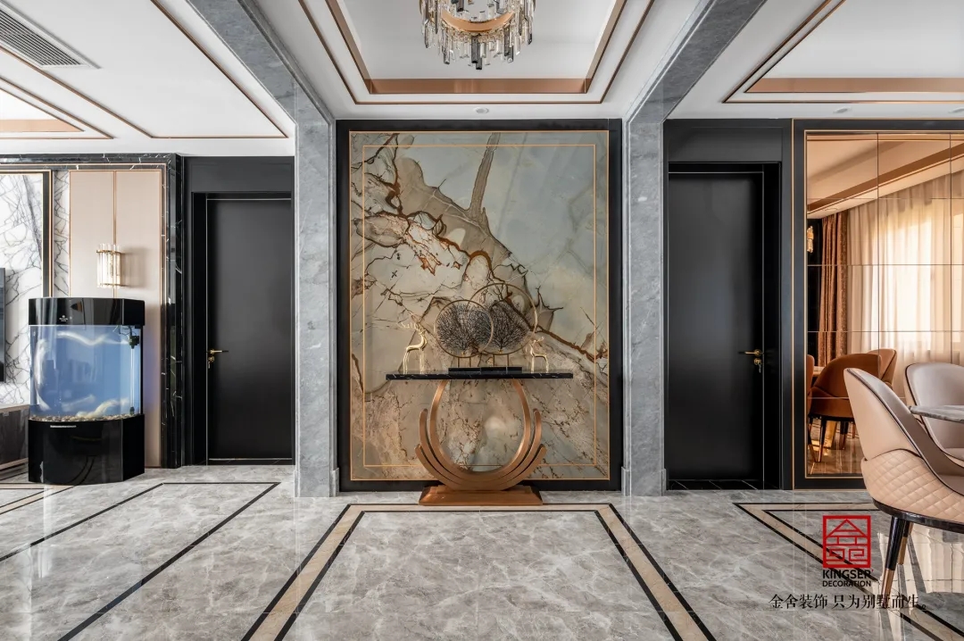 國赫天著155平米港式風格裝修-玄關