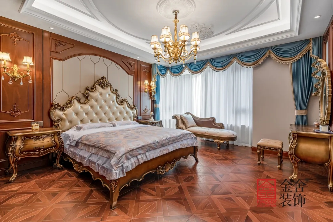 榮盛華府500平米歐式風格裝修-臥室