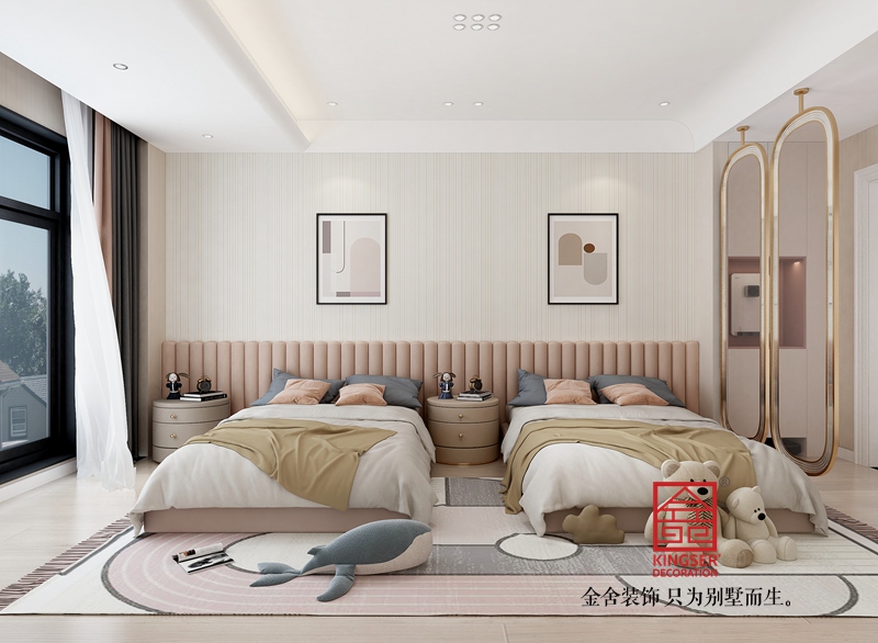 榮盛御府415平米法式風格裝修-兒童房