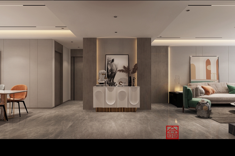 榮盛和府183平研發效果圖