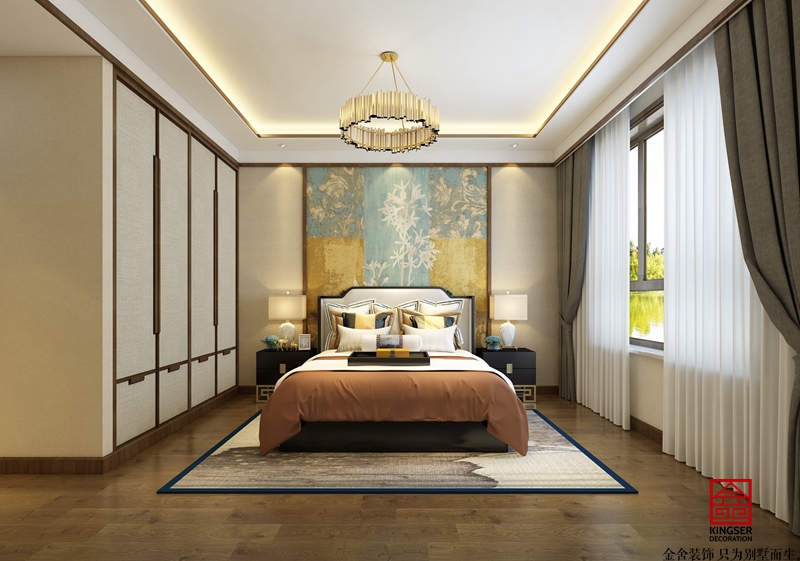 融創中心180平新中式風格案例分享