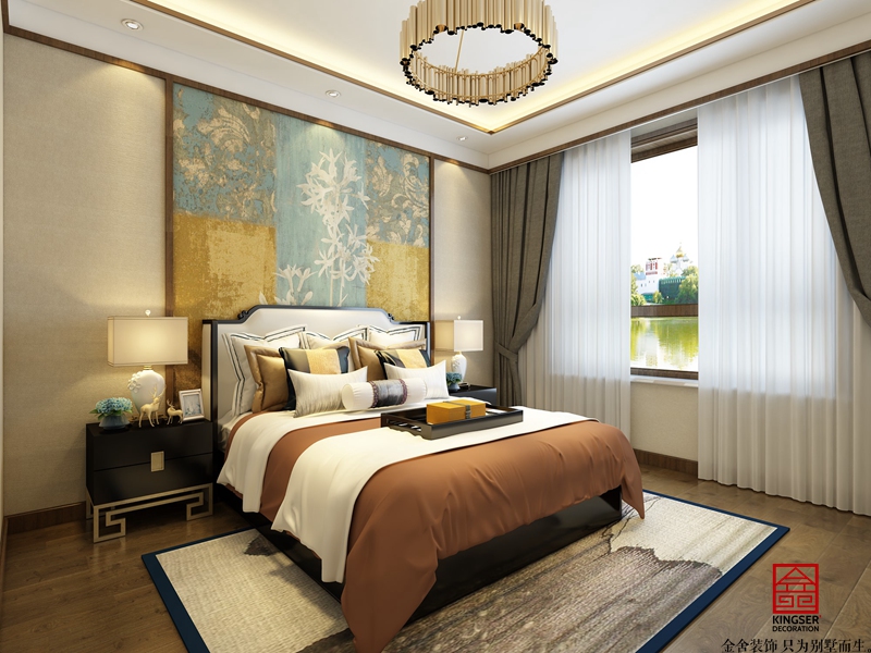 融創中心180平新中式風格案例分享