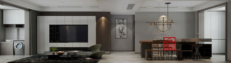 阿爾卡迪亞榮盛城現代極簡裝修設計