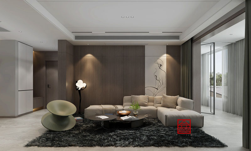 阿爾卡迪亞榮盛城現代極簡裝修設計