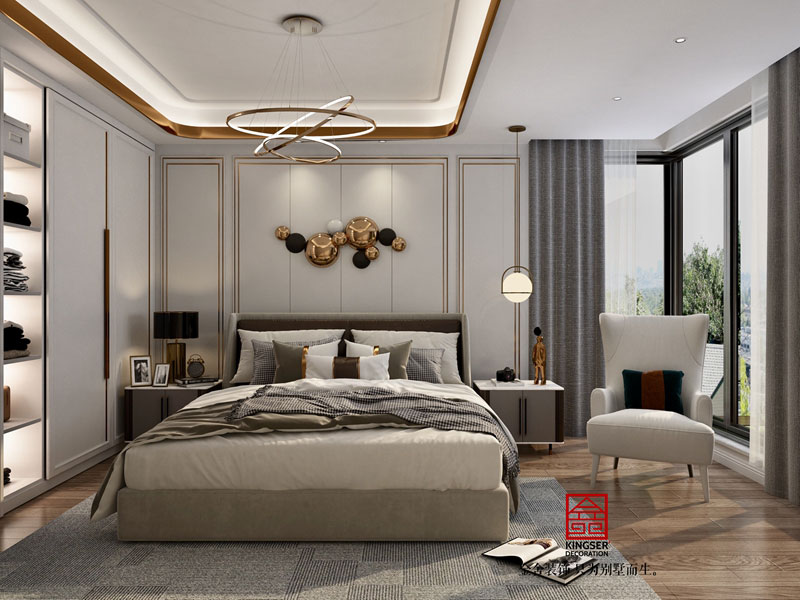 融創(chuàng)中心裝修設(shè)計(jì)-現(xiàn)代輕奢-效果圖