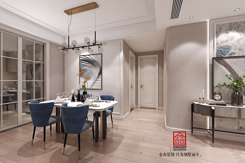 融創中心180平米現代輕奢裝修效果圖