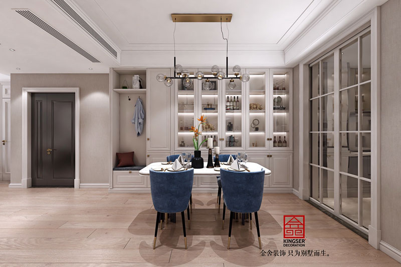 融創中心180平米現代輕奢裝修效果圖