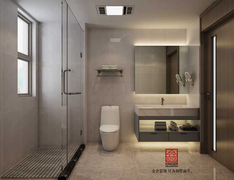 東南智匯城94平極簡風格裝修效果圖