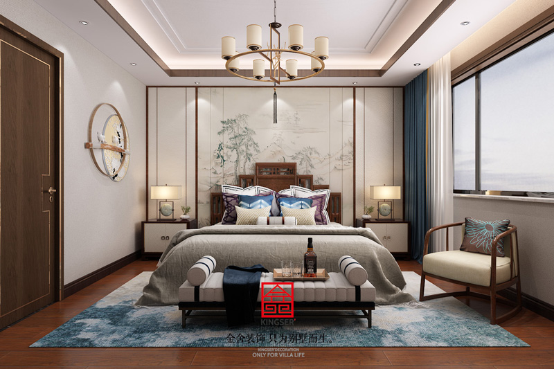 大者聯(lián)排別墅-混搭-臥室設(shè)計效果圖
