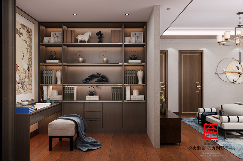 大者聯(lián)排別墅-混搭-書房設(shè)計效果圖