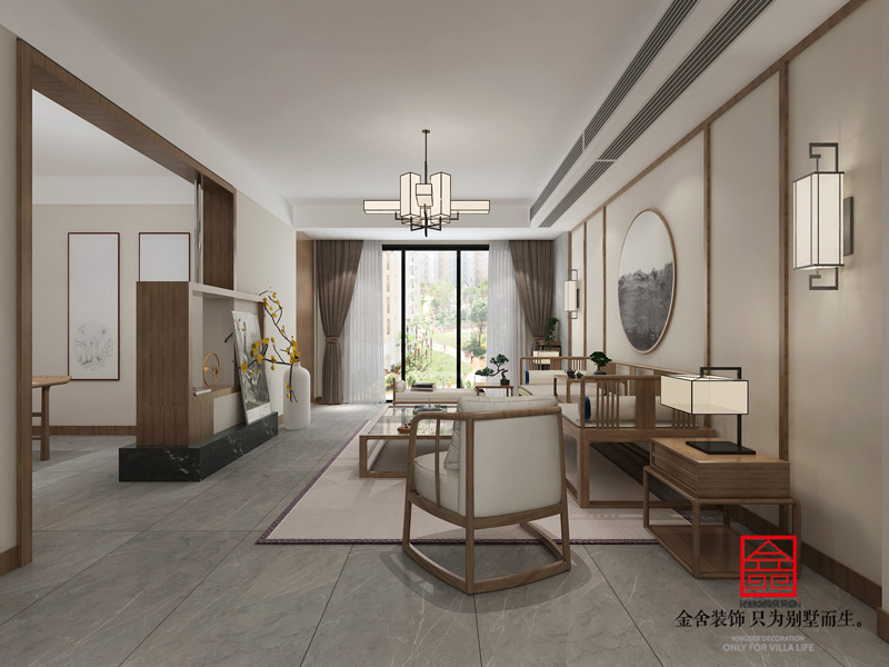 大者別墅200平米底躍現代風格裝修效果圖