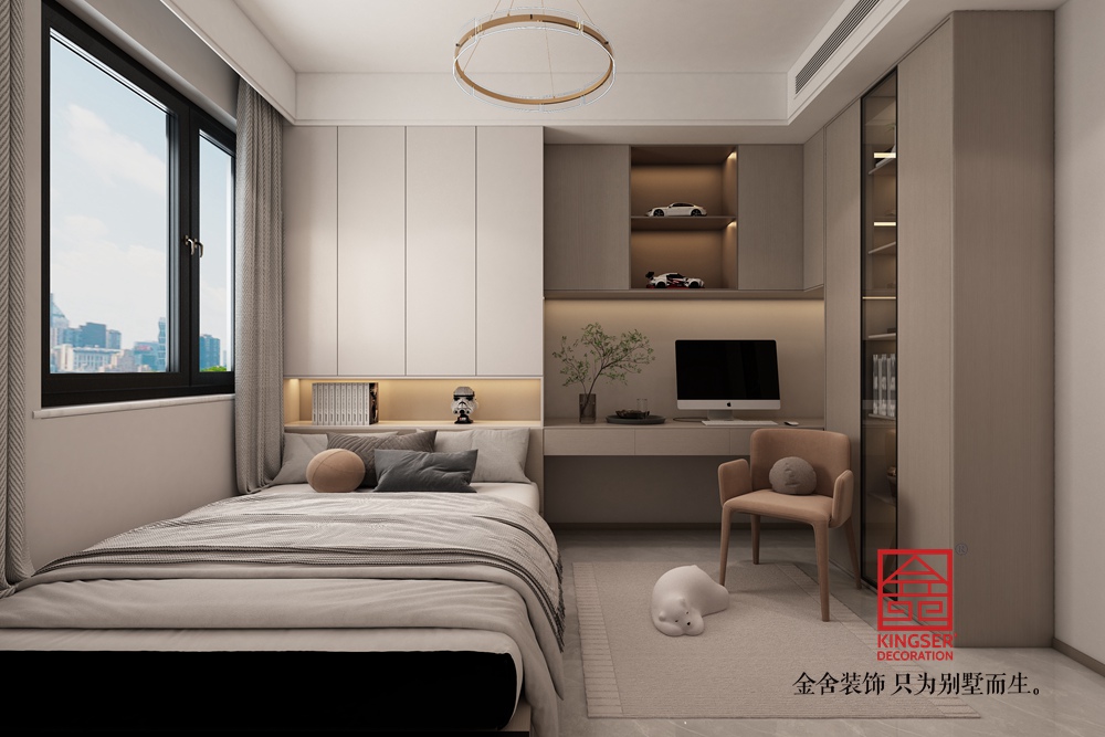 國仕山136平米現代簡約風格裝修-兒童房