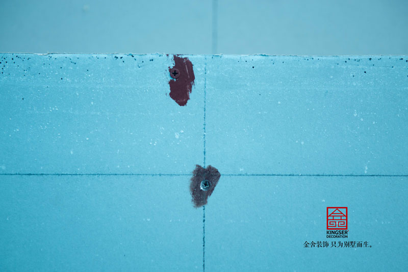 融創中心裝修施工現場瓦工階段