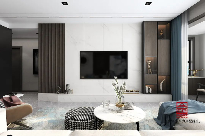 東南智匯城120㎡臺式風格裝修效果圖