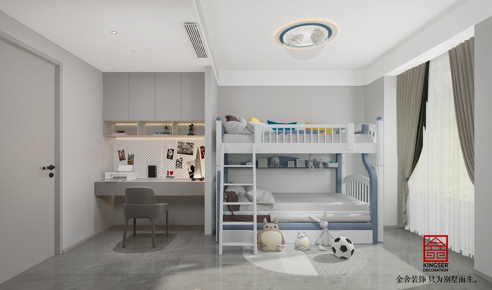 融創都會中心126平米現代簡約風格裝修-兒童房