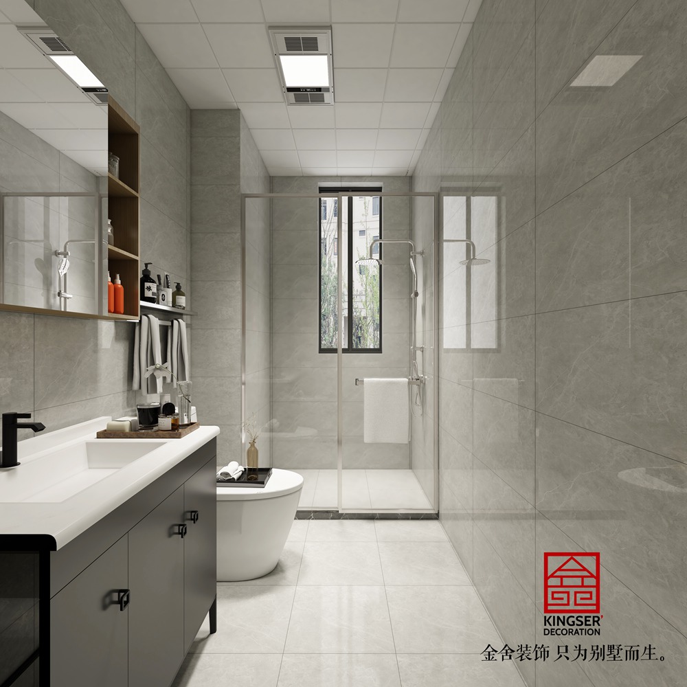 融創都會中心126平米現代簡約風格裝修-衛生間