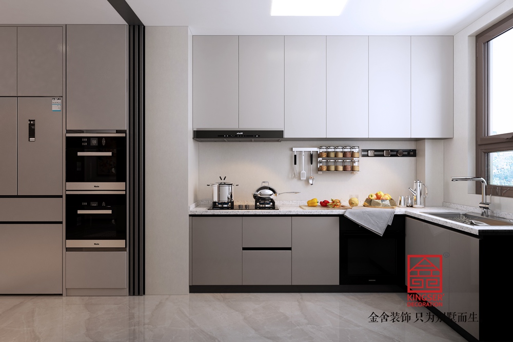 林蔭大院160平米現代簡約風格裝修-廚房