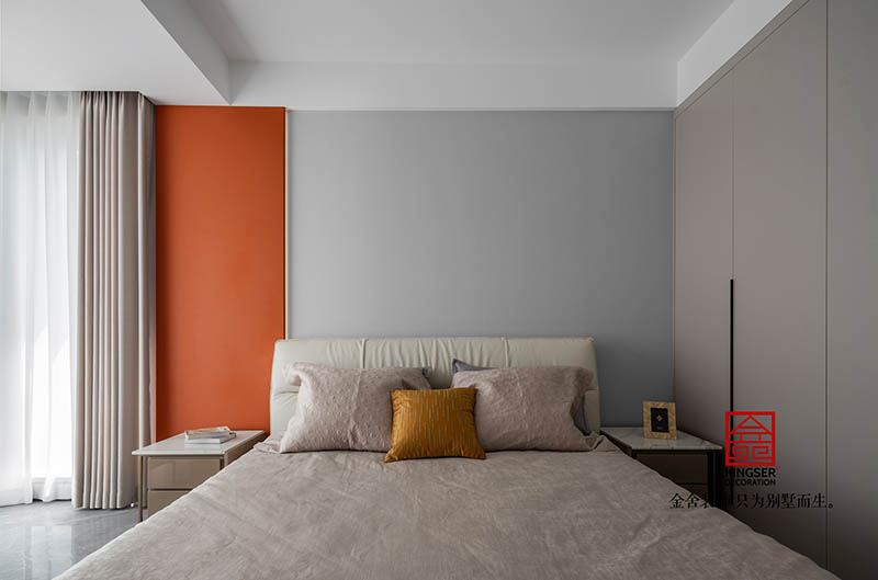 融創中心155平米現代簡約風格裝修-臥室