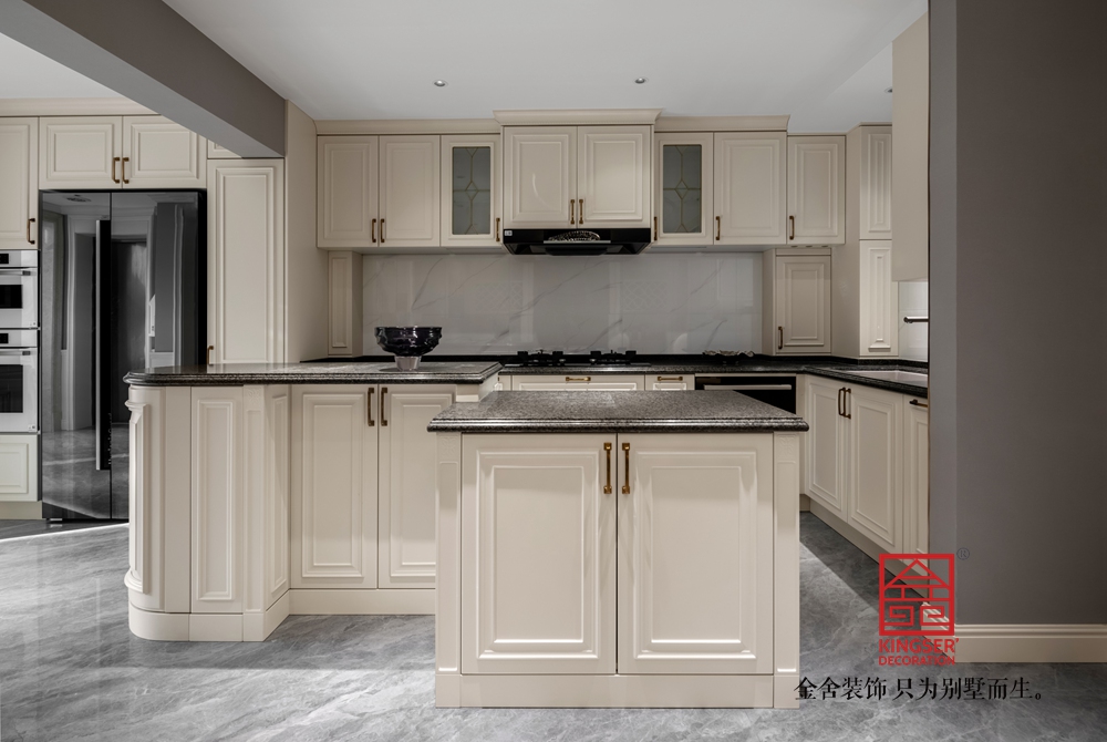 榮盛御府500平米法式風格裝修-廚房