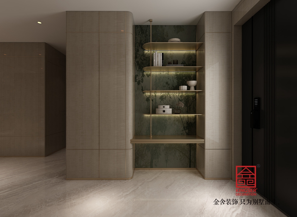 瑞凝府211平米現(xiàn)代簡(jiǎn)約風(fēng)格裝修-玄關(guān)