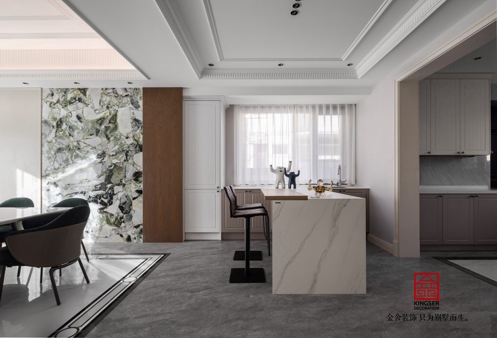 桃園里700平米現代風格裝修-餐廳