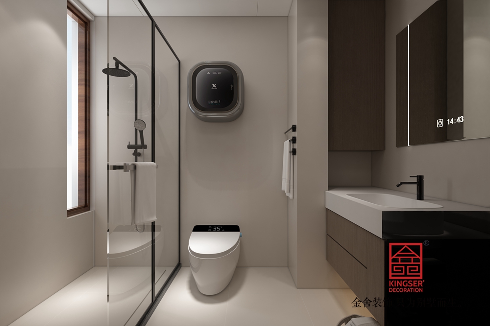 利航棠樾府174平米現(xiàn)代簡(jiǎn)約風(fēng)格裝修-衛(wèi)生間