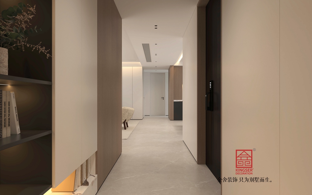 高新苑193平米現代風格裝修-玄關