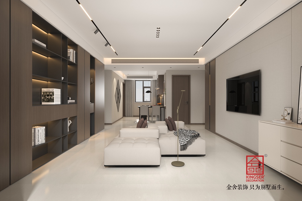 維多利亞158平米極簡(jiǎn)風(fēng)格裝修-衣帽間