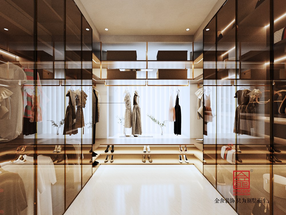 恒大華府330平米現代風格裝修-衣帽間