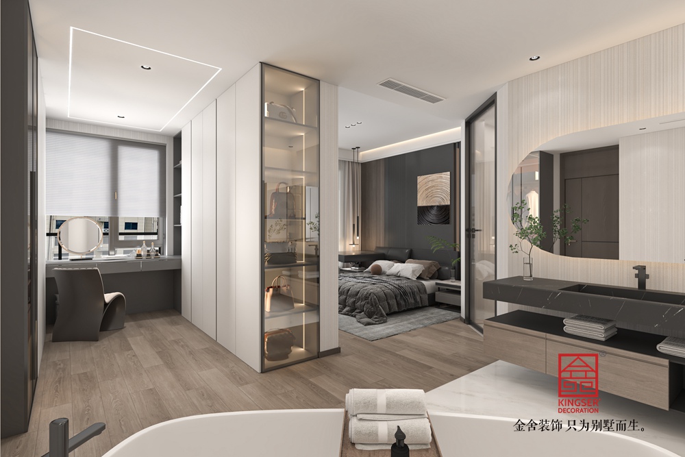 綠城城園230平米意式風(fēng)格裝修-客廳