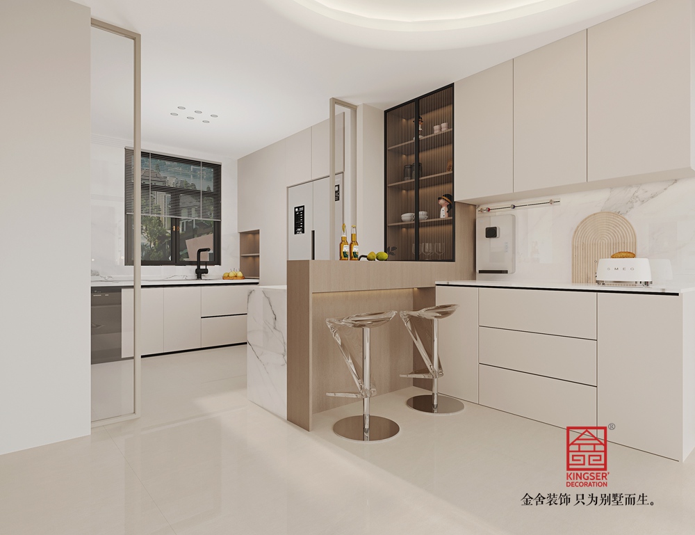 瑞凝府185平米意式風(fēng)格裝修-門廳